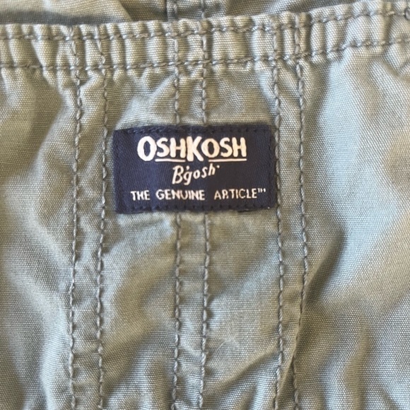 GREEN Oshkosh Overalls 2T - Picture 4 of 10